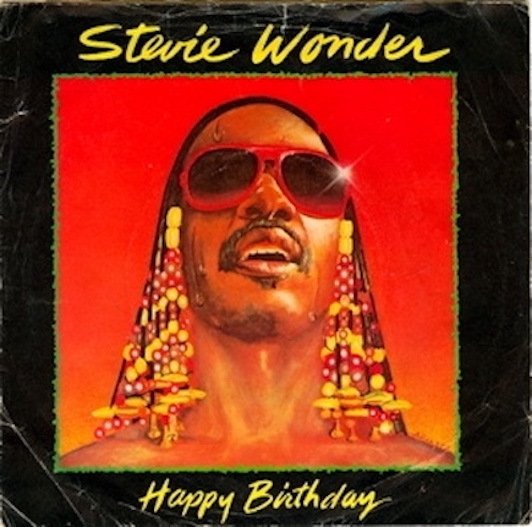 Image vinyl Happy Birthday by Stevie Wonder