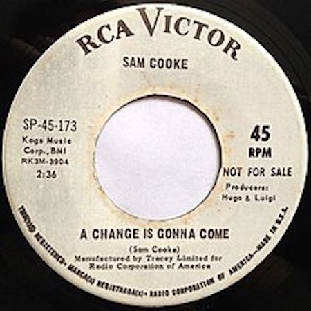 Image of Vinyl for Shake/ A Change Is Gonna Come by Sam Cooke